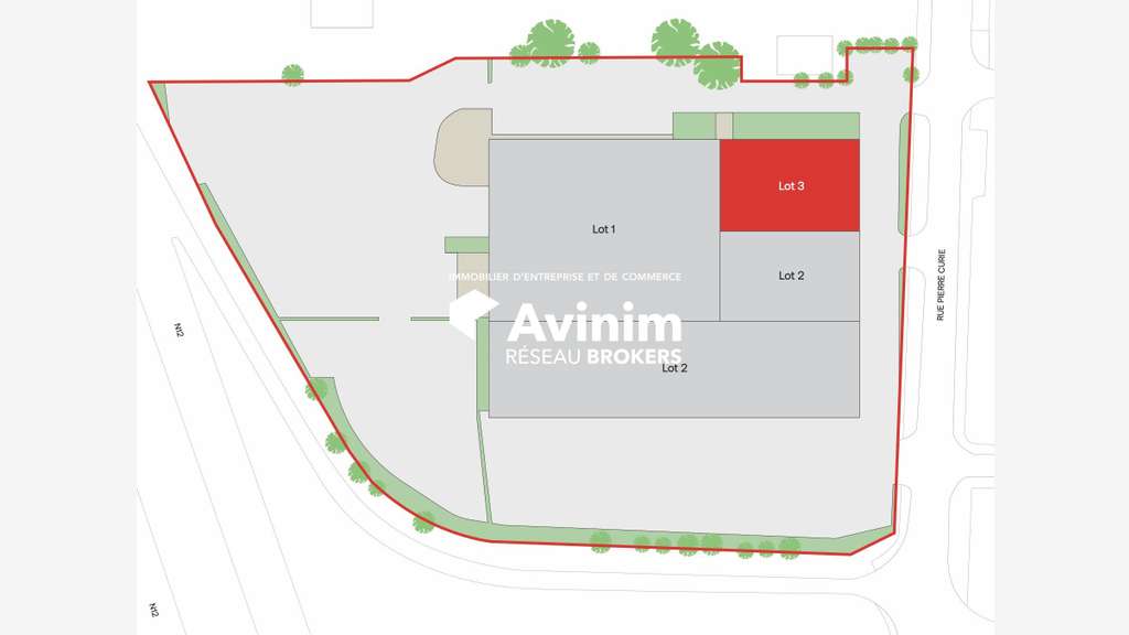 A louer local activité 600m² à Plaisir sortie N12