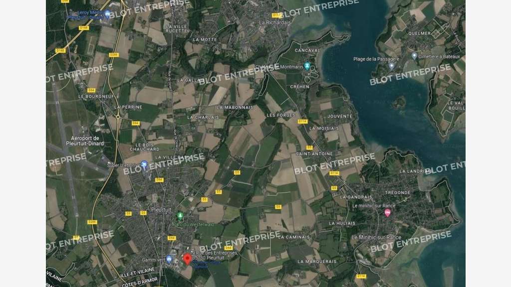 A louer local d'activités 148m² à Pleurtuit