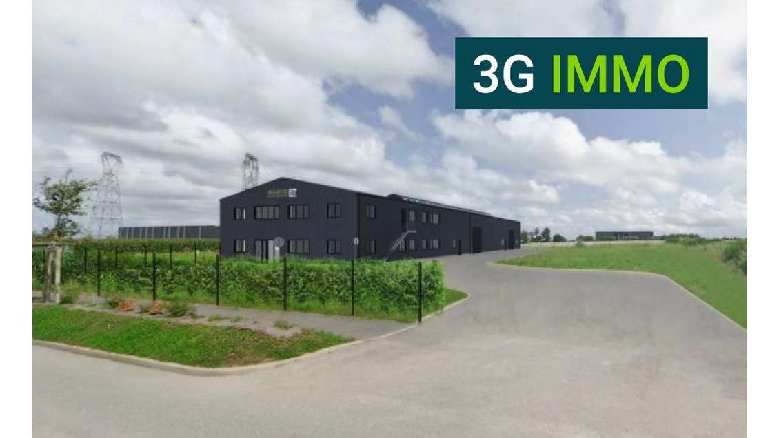 Location local neuf 372m² voie express à Plouédern