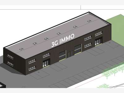 A louer cellule de 398m² à Plouédern empl strat