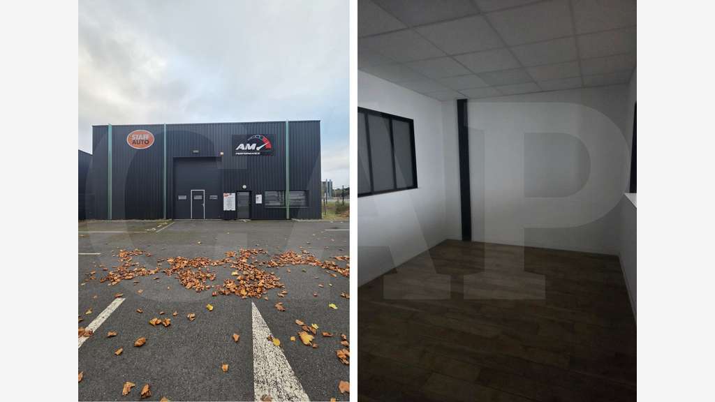 A louer local 340m² à Ploufragan zone Châtelets