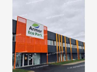 Loue local d'activités 330m² Ploufragan Châtelets