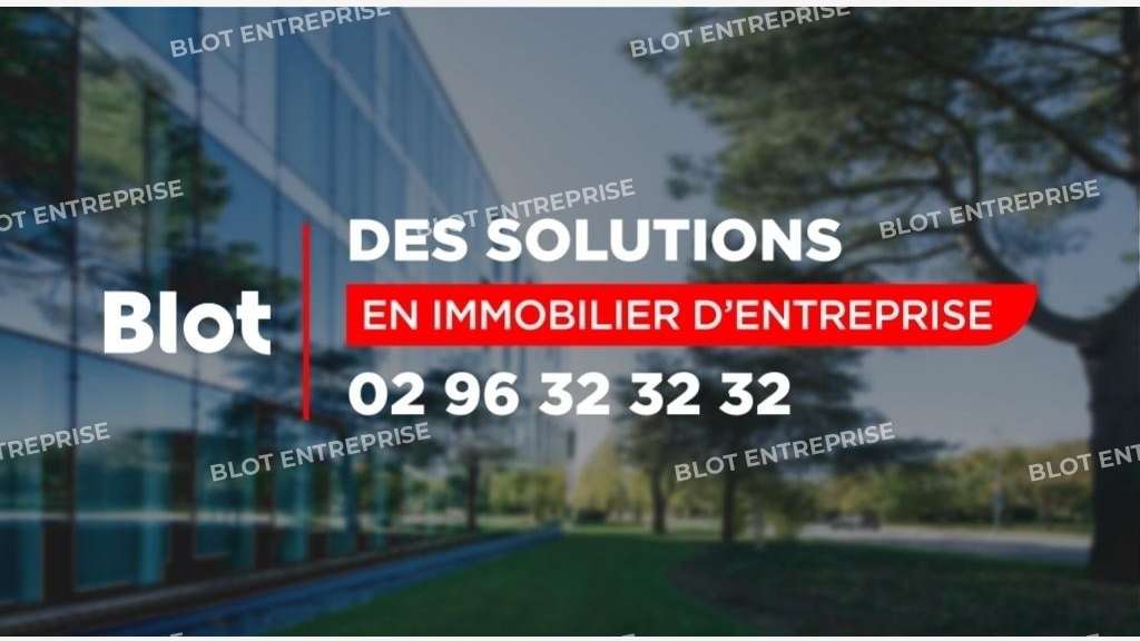 Loue local d'activités 640m² Ploufragan Châtelets