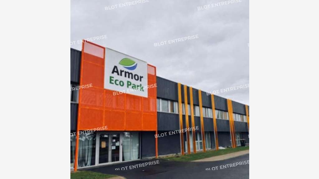 Loue local d'activités 1200m² Ploufragan Châtelets
