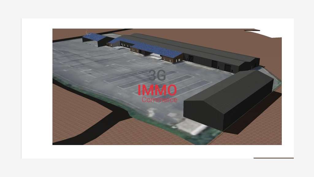 A louer bâtiment neuf 1000m² à Plouider