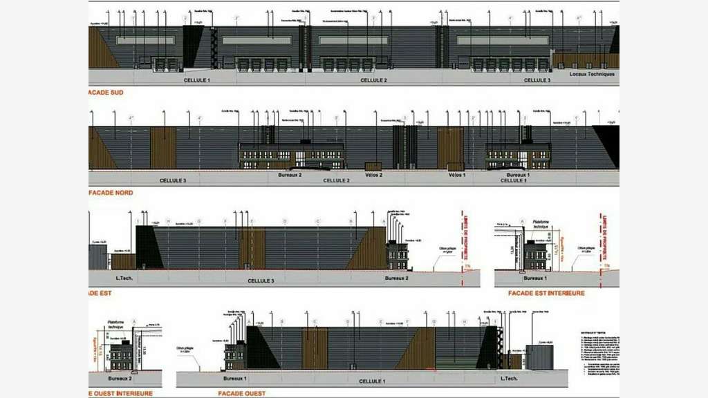 A louer entrepôt 17000m²  empl strat Pont-d'Ain