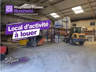 A louer local d'activité 380m² à Pontpoint ZI Moru