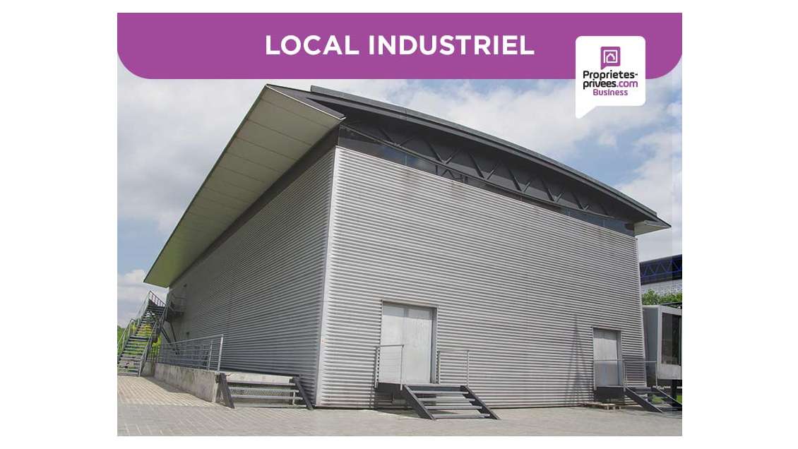 Entrepôt individuel 380m² sur 1 000m² Z.I de Moru