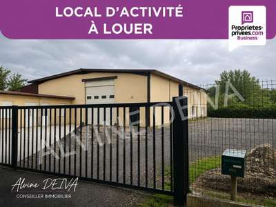 Entrepôt individuel 380m² sur 1 000m² Z.I de Moru