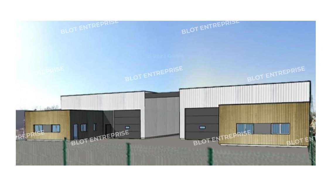 A louer locaux activités 363m² sur 2.7ha à Pordic