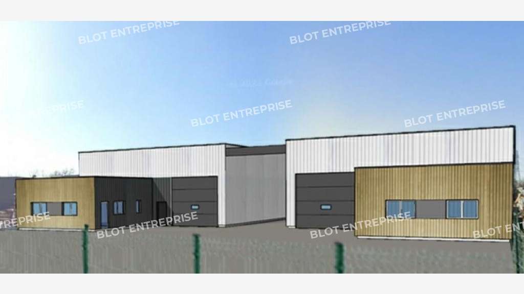 A louer locaux activités 363m² sur 2.7ha à Pordic