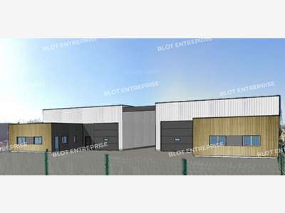 A louer locaux activités 363m² sur 2.7ha à Pordic