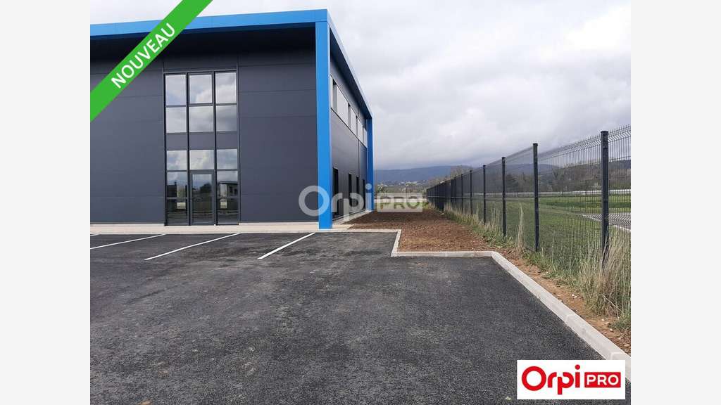 Loue locaux 716m² ZA le Morlon portes les Valence