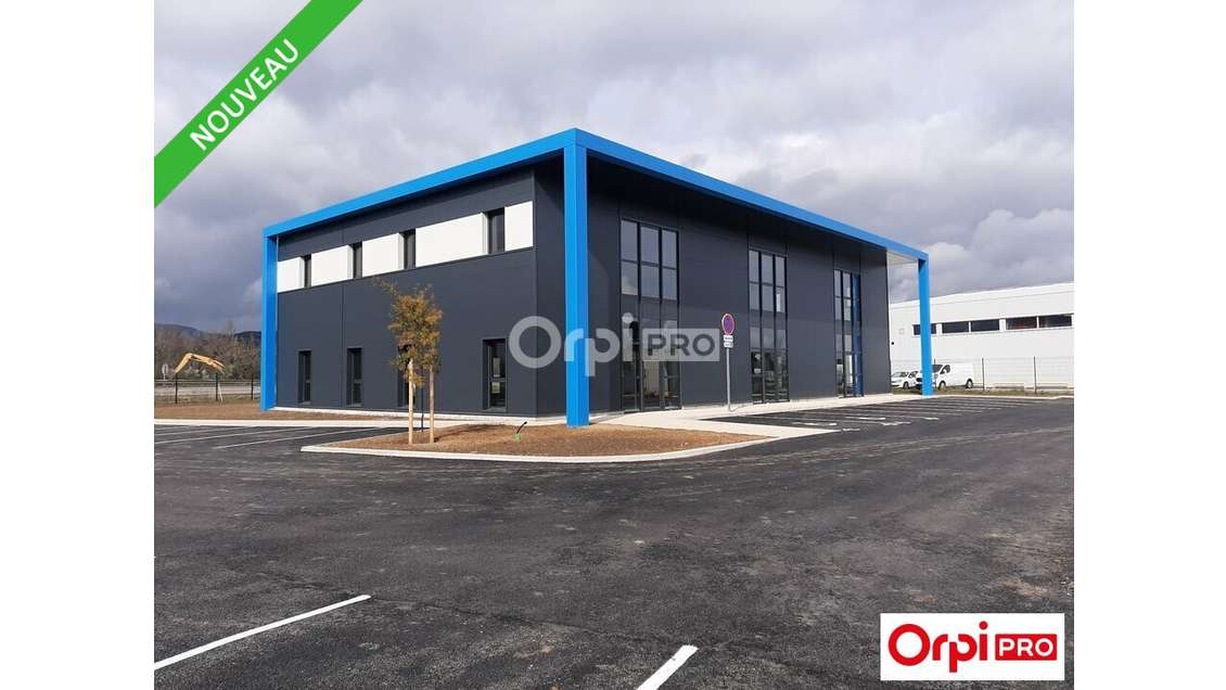 Loue locaux 716m² ZA le Morlon portes les Valence