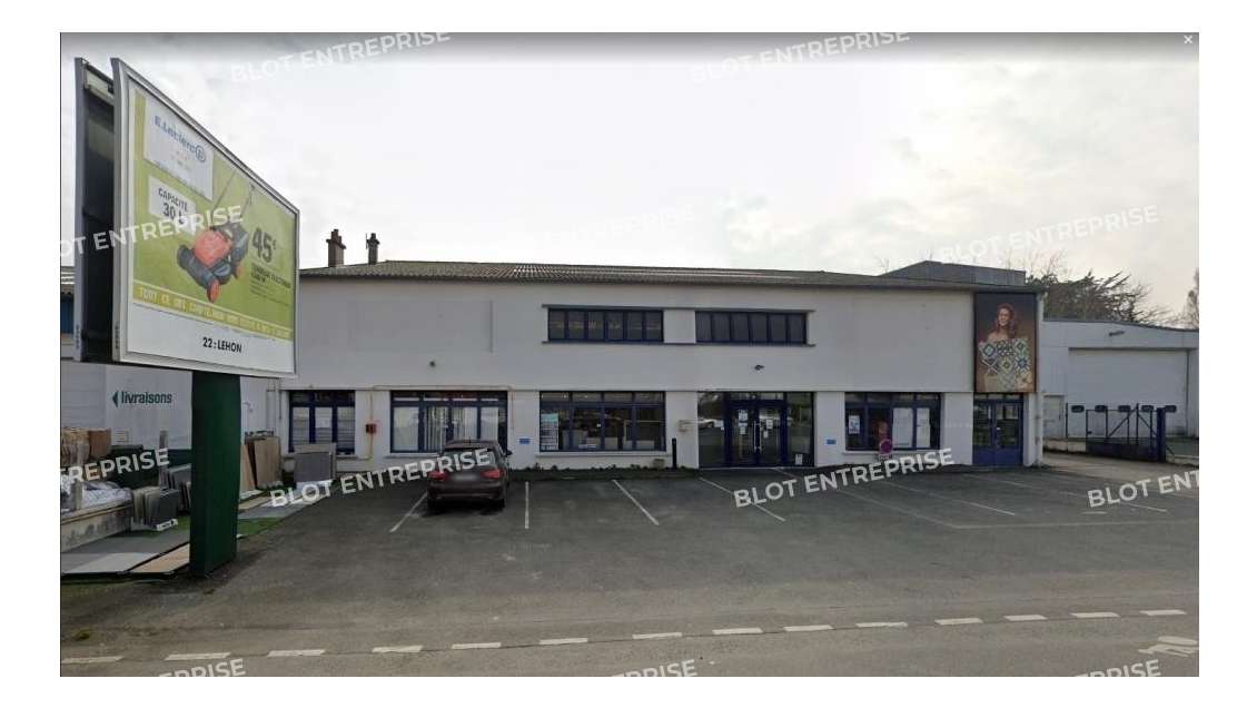 A louer local d'activités de 580m² en ZA à Quevert