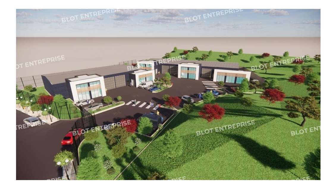 A louer locaux d'activités 259m² Quimper RN165