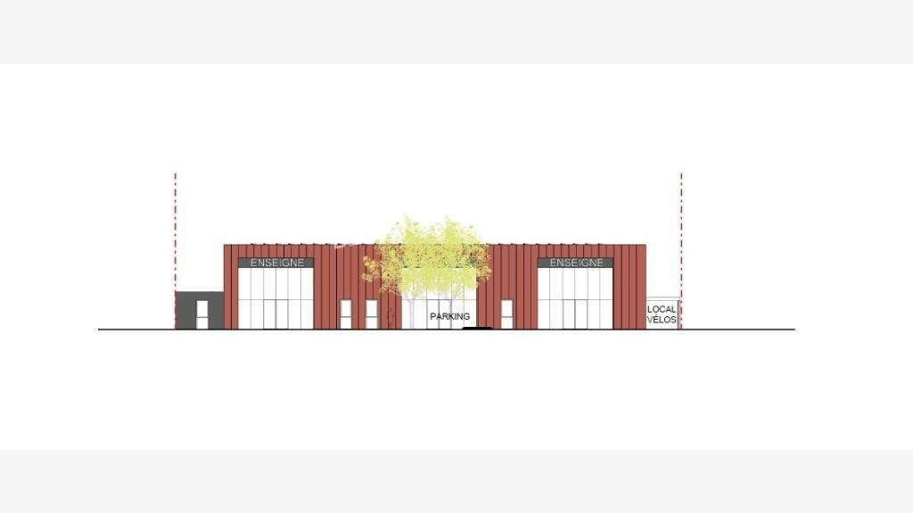 A louer local d'activités 1117m² à Quimper