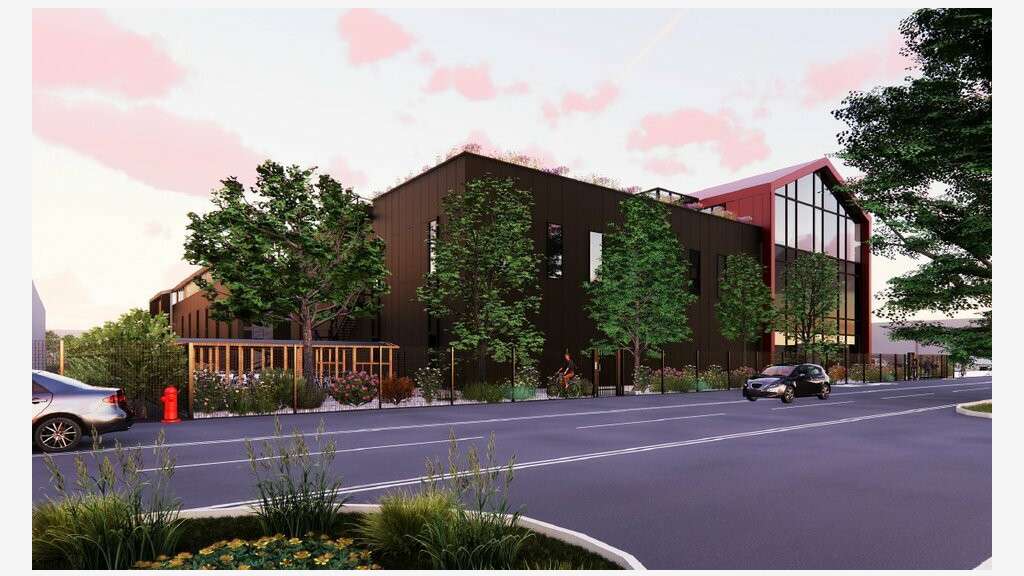 Cellule d'activité neuve 2215m² à louer à Rennes