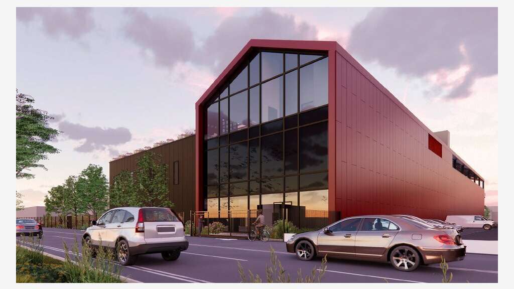 Cellule d'activité neuve 2215m² à louer à Rennes