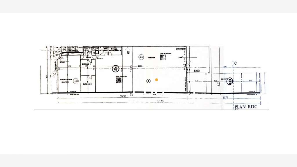 A louer local d'activité 468m² à Rezé Sud Loire