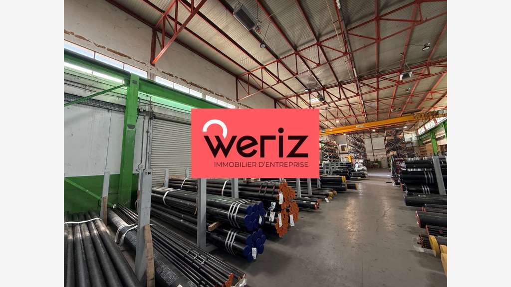A louer bâtiment industriel 1300m² à Rognac