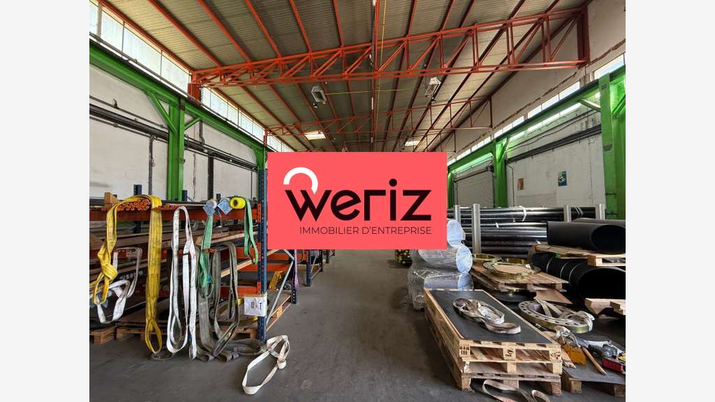 A louer bâtiment industriel 1300m² à Rognac
