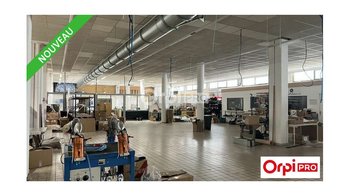 Local d'activité 400m² à louer à Romans-sur-Isère