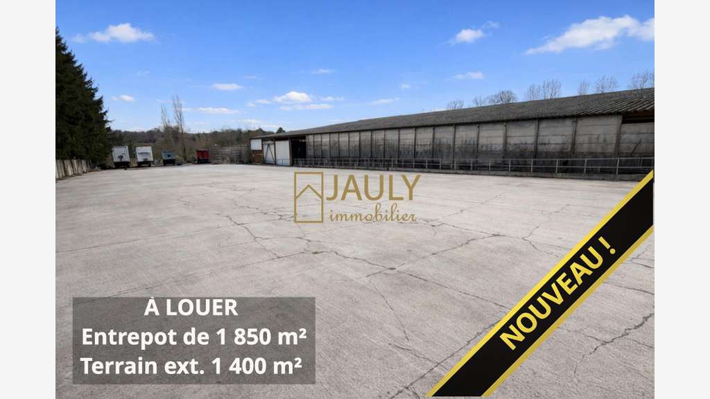 A louer entrepôt de 1 850m² à Rosoy en Multien