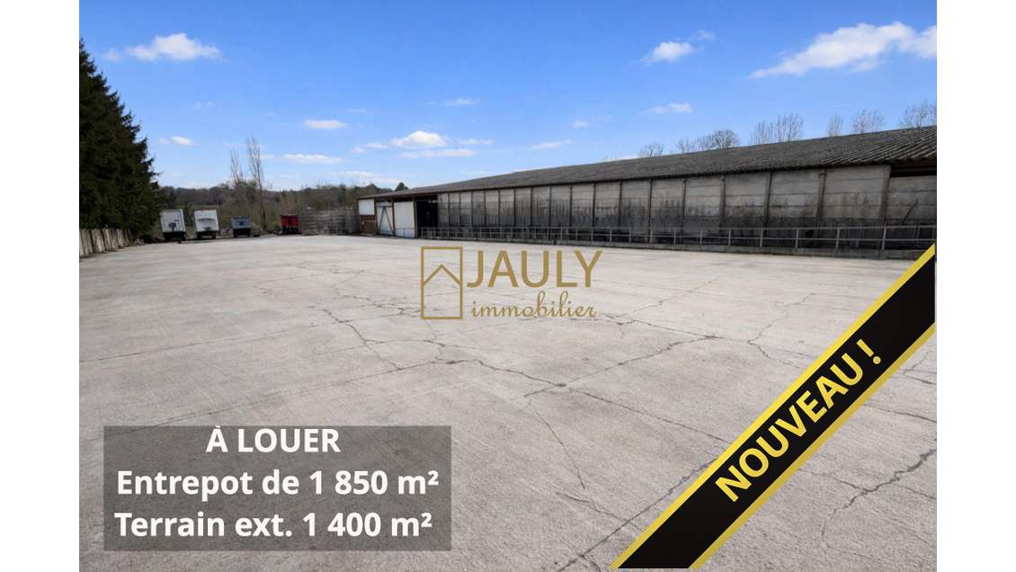 A louer entrepôt de 1 850m² à Rosoy en Multien