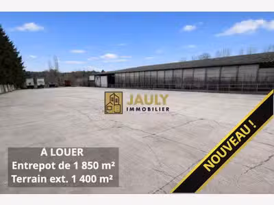 A louer entrepôt de 1 850m² à Rosoy en Multien
