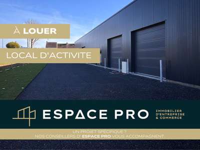 Loue cellule de 142m² en village d'activités Rots