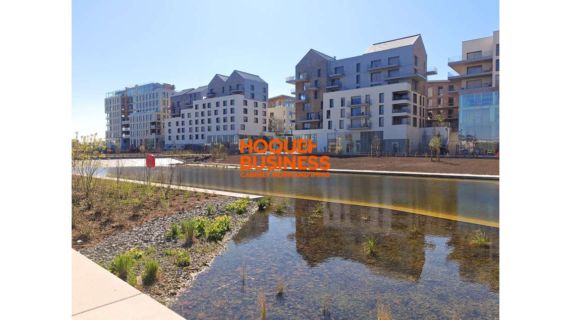 Loue local commercial neuf 89m² à Rouen Flaubert