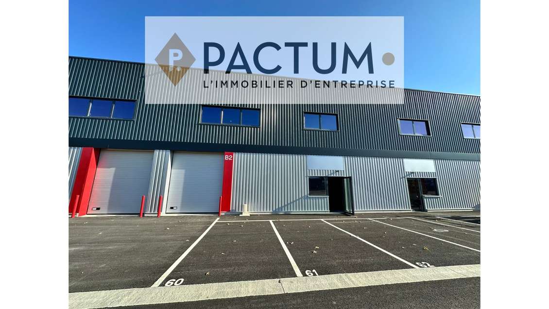 A louer cellule neuve à partir de 330m² Angers Est