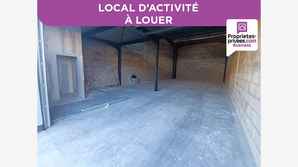 A louer local 200m² zone de la Girondière St Béron
