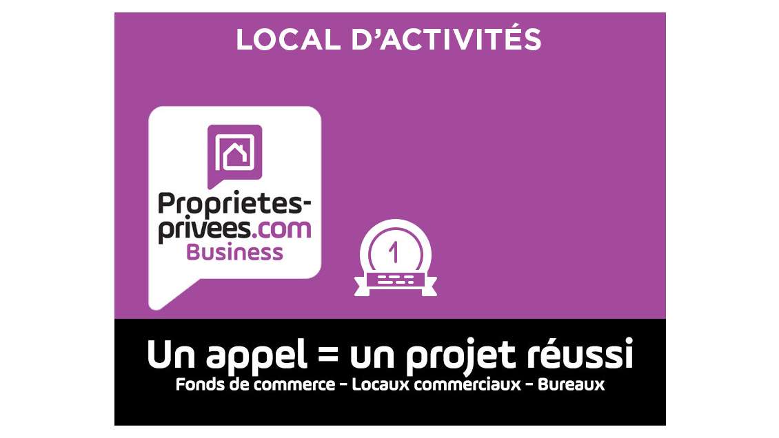 A louer local 200m² zone de la Girondière St Béron