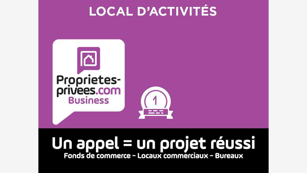 A louer local 200m² zone de la Girondière St Béron