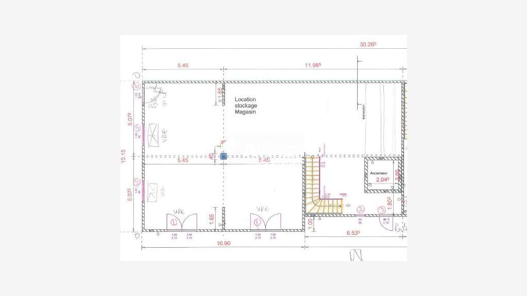 Locaux professionnels/bureaux