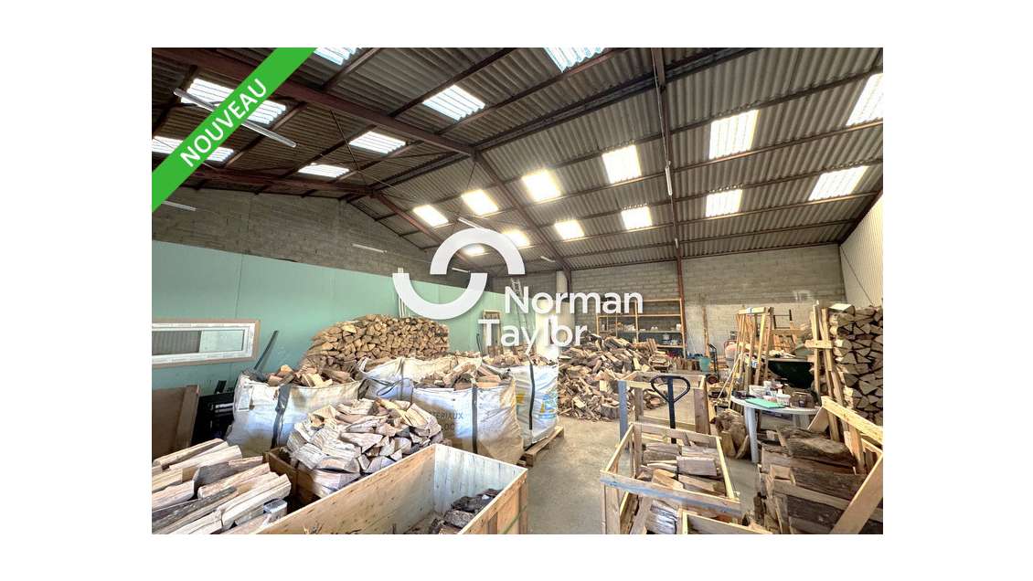 Local d'activité 300m² avec terrain