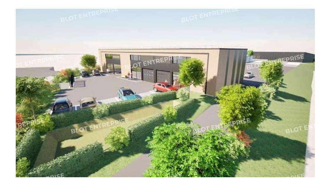 A louer cellule d'activités 205m² à Saint-Gilles