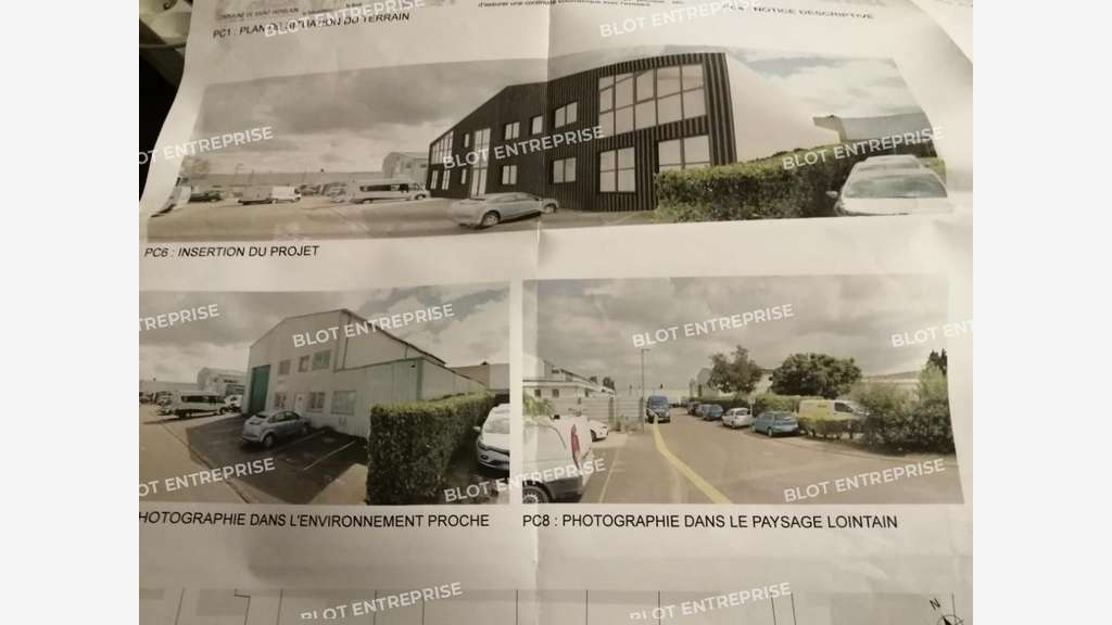 A louer local d'activités 645m² env Saint-Herblain