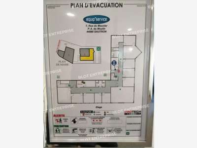 A louer local d'activités 645m² env Saint-Herblain