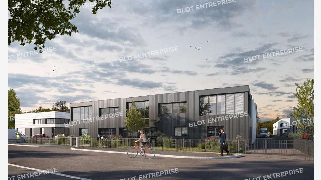 A louer local neuf 298m² à Saint-Herblain Atlantis