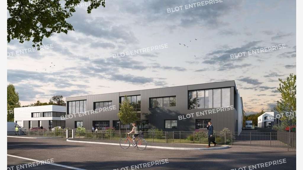 A louer local neuf 554m² St-Herblain Zone Atlantis