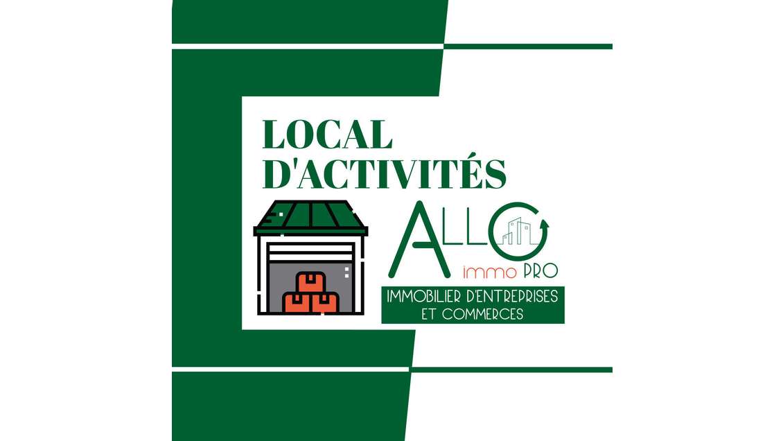 A louer zone de Jalday local de 345m² avec 