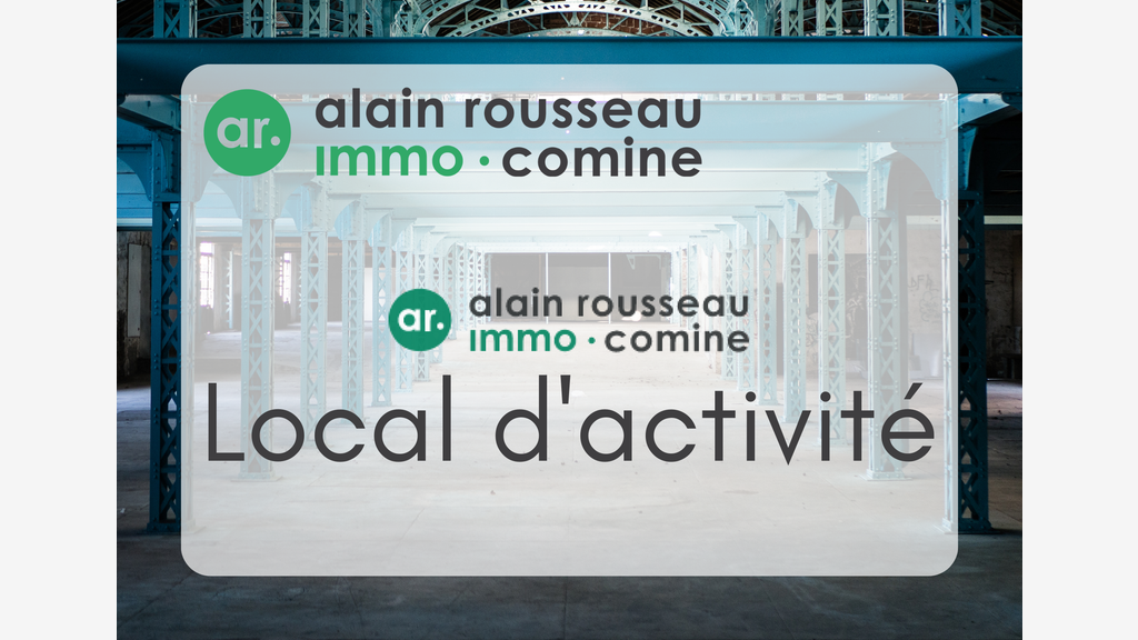 A louer cellule d'activité 150m² neuve Saint-Léger