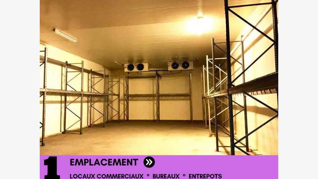 À louer entrepôt 750m² à Creil/Saint-Maximin