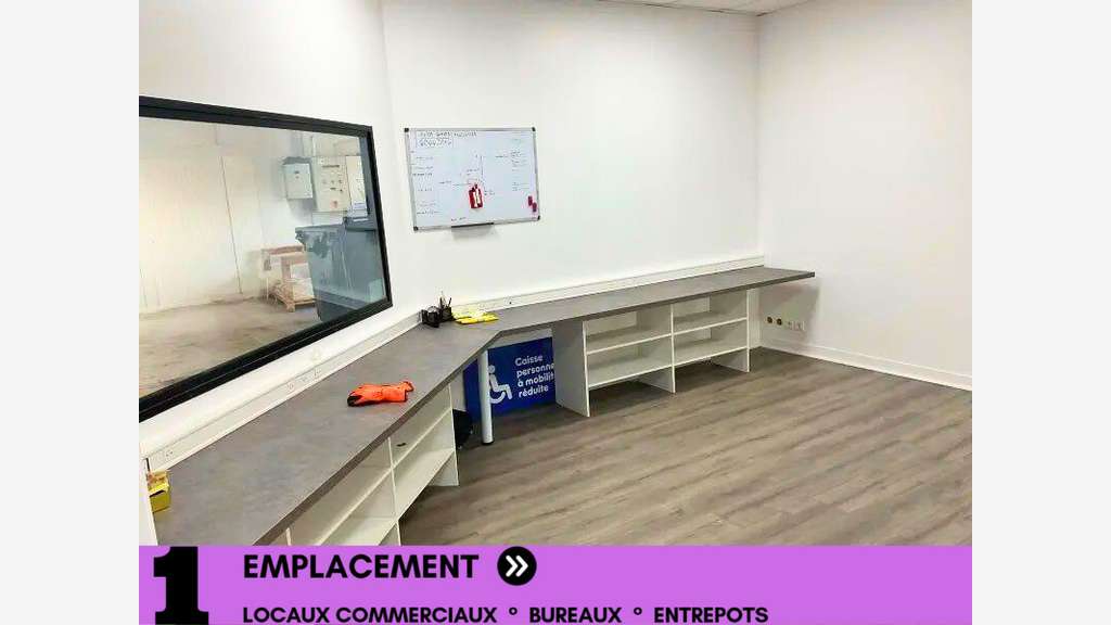 À louer entrepôt 750m² à Creil/Saint-Maximin