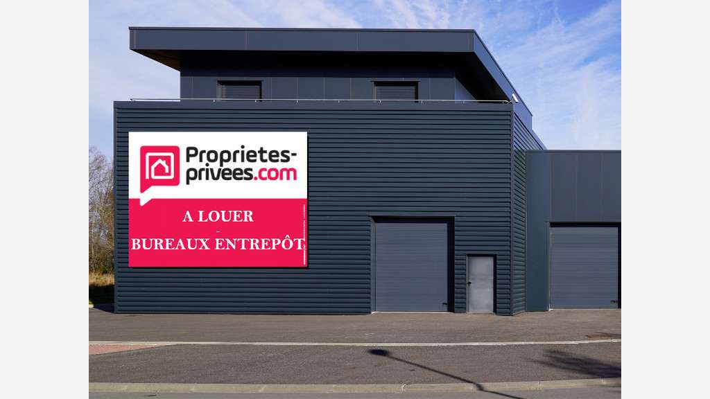 A louer entrepôt 195m² à Saint Nazaire ZA de Brais