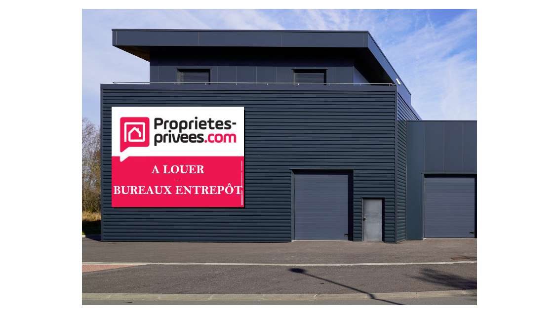A louer entrepôt 195m² à Saint Nazaire ZA de Brais