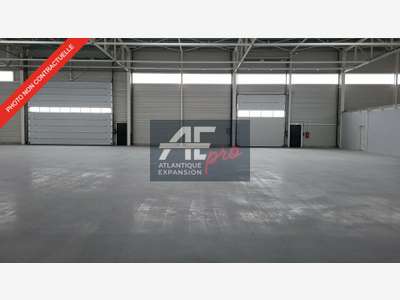 Bâtiment logistique 2400m² à louer à Saint Nazaire